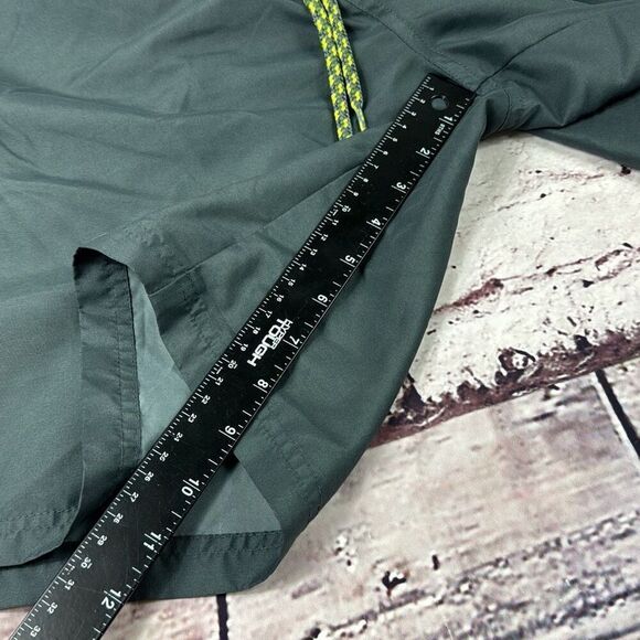 Ocean Pacific OP Beach Shorts Mens 2XL XXL Swim Trunks Mesh Brief Lining Green - Picture 4 of 10